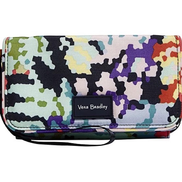 Vera Bradley Bags Nwt Vera Bradley Rfid Reactive Compact Crossbody